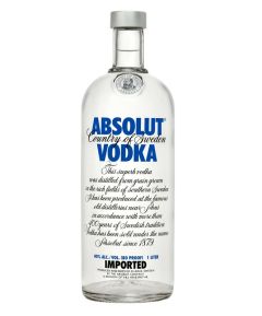 Absolut Vodka 80 Proof 75cl