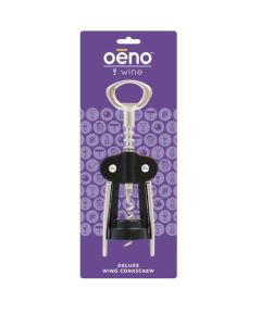 Deluxe Wing Corkscrew Black