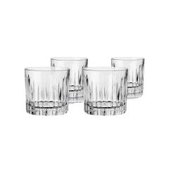 Viski Reserve Milo Crystal Neat Glasses (set of 4)