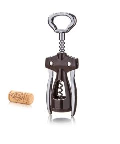 Vacu Vin Winged Corkscrew (Silver)