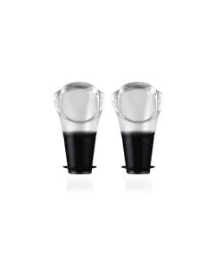 Vacu Vin  Wine Server Crystal Black (Pack of 2)