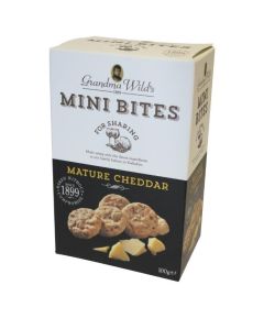 Grandma Wild's Mini Bites Mature Cheddar 100g