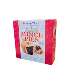 Grandma Wild's 4 Brandy Mince Pies 215g